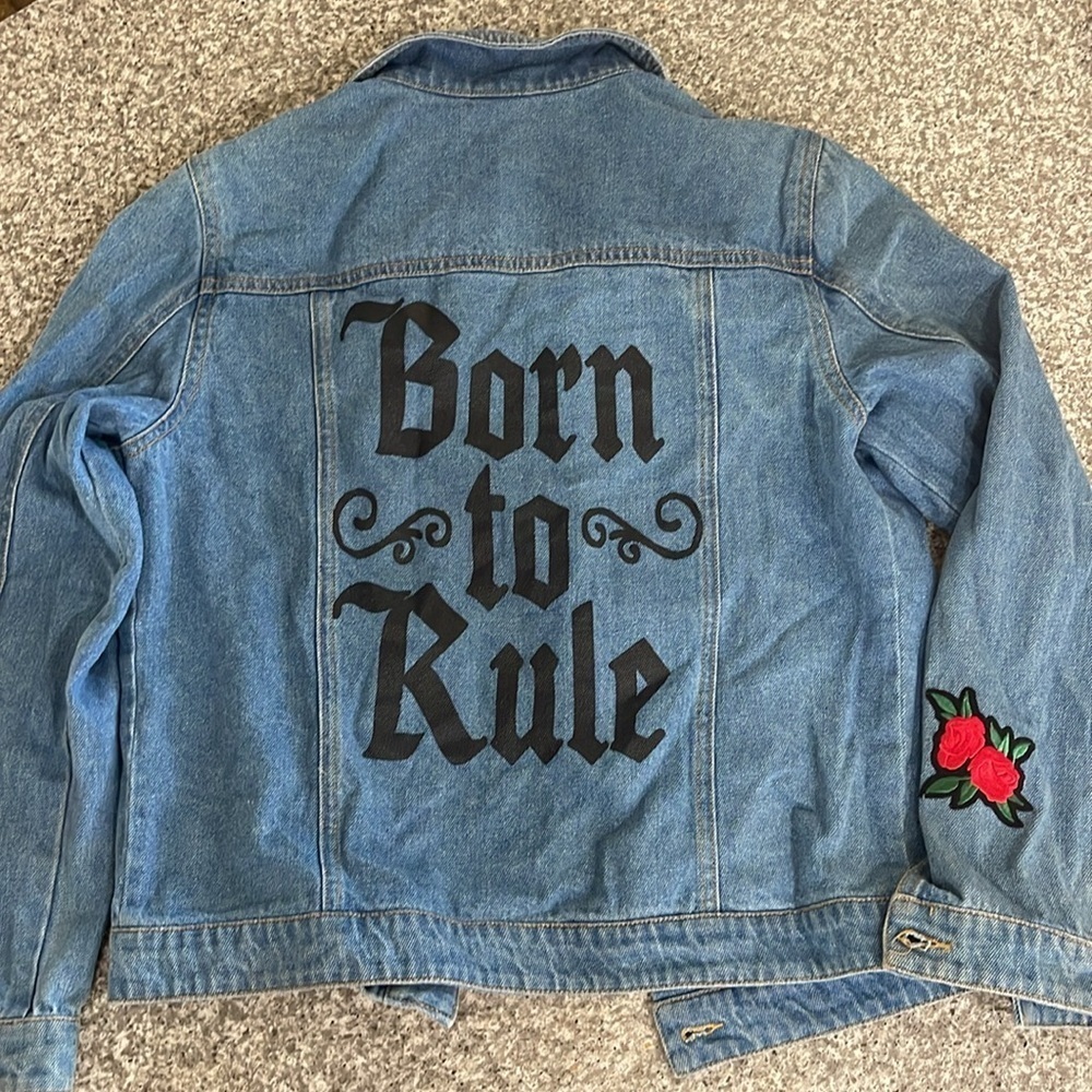 Disney Princess Born to Rule denim Jacket - Picture 5 of 5